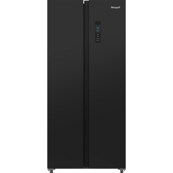 Холодильник Weissgauff WSBS 410 Inverter NoFrost Black 439638