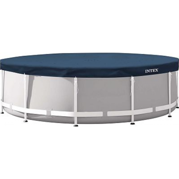 Тент для каркасного бассейна Intex Metal Frame 366см Deluxe всесезонный D363х20см 28082