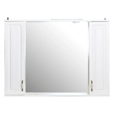 Зеркало-шкаф Stella Polar Кармела 105/С ольха белая SP-00001142