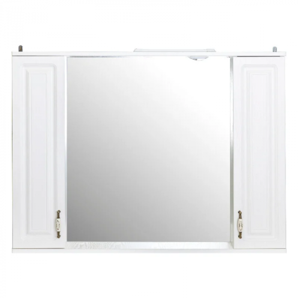 Зеркало-шкаф Stella Polar Кармела 105/С ольха белая SP-00001142