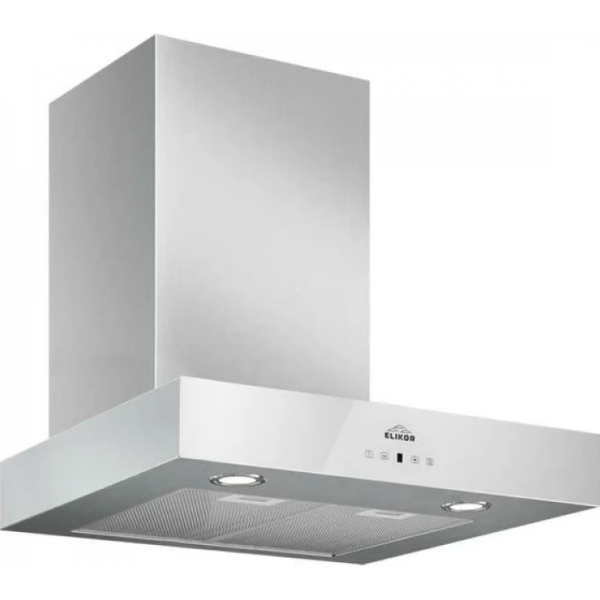 Вытяжка Elikor Агат 60Н-1000-Е4Д нержавеющая сталь/белый 325.0567.384