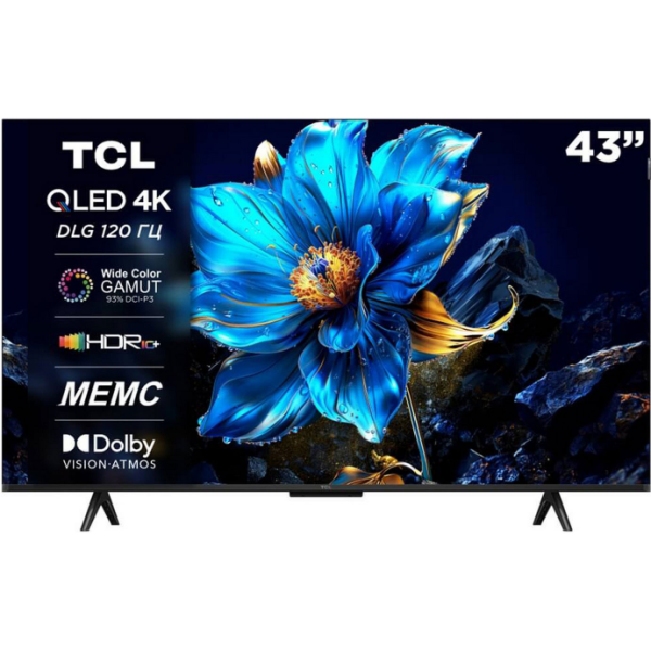 Телевизор TCL 43P7K-UZ