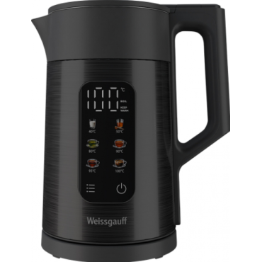 Чайник электрический Weissgauff WK 1560 Db Touch BodyCool 441541