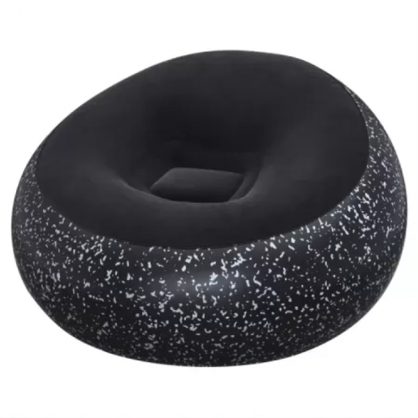 Надувное кресло BestWay 112x112x66см Inflate-A-Chair черное 75153 BW