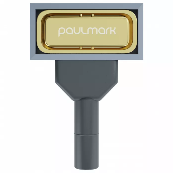 Перелив овальный с логотипом Paulmark Перелив овальный с логотипом, PM24-LG, светлое золото, Paulmark