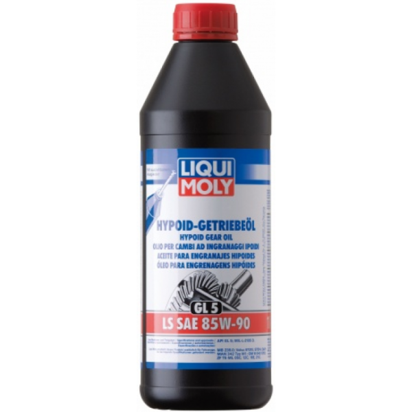 Масло трансмиссионное LIQUI MOLY Hypoid-Getriebeoil LS 85w90 (GL-5) (1л) 8039/1410