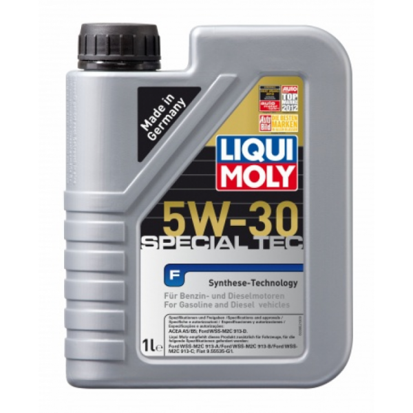 Масло моторное LIQUI MOLY Special Tec F 5W30 син. (1л) 3852/8063