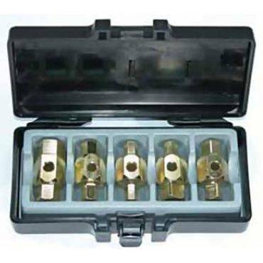 Набор головок для сливных пробок Force 5051 (5пр)