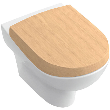 Чаша подвесного унитаза Villeroy&Boch My Nature 561010R1 alpin