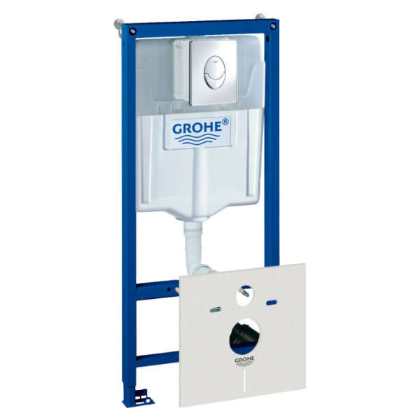 Инсталляция для унитаза GROHE Rapid SL 38750001 4 в 1 с кнопкой смыва