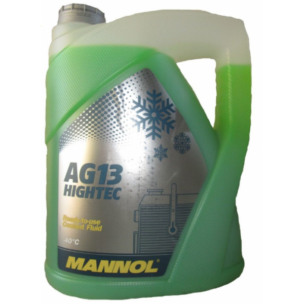 Антифриз Mannol (SCT) AG13 (-40*C) Hightec (готовый) 5л зеленый 2041