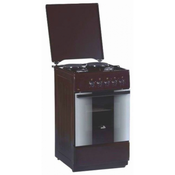 Комбинированная плита FLAMA RK 2211B коричневый