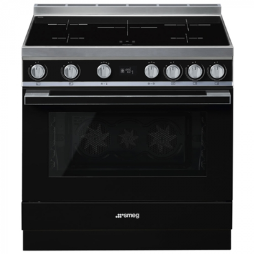 Комбинированная плита Smeg CPF9IPBL Комбинированная плита Smeg CPF9IPBL