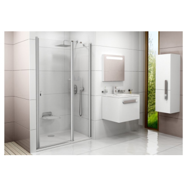 Душевая дверь Ravak Chrome CSD2-100 блестящий+транспарент 0QVACC00Z1