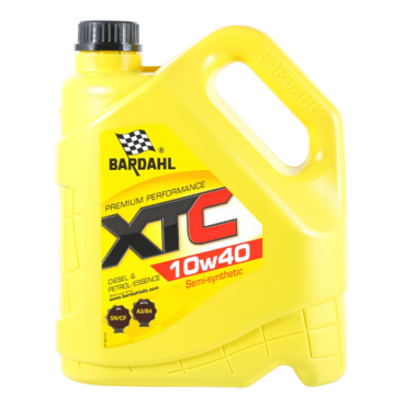 Масло моторное Bardahl XTC 10W40 полусинтетическое 4 л 36242