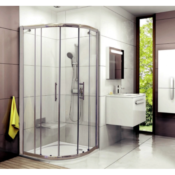 Душевой уголок Ravak Blix BLCP4-90 сатин+транспарент 3B270U00Z1