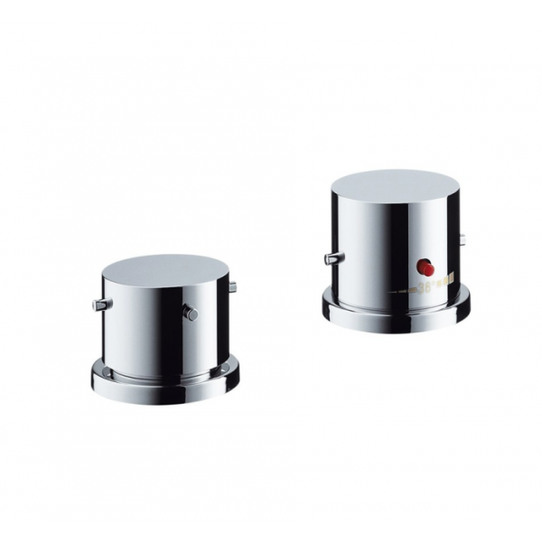 Наружная часть термостата Hansgrohe AXOR STARCK 10480000 хром