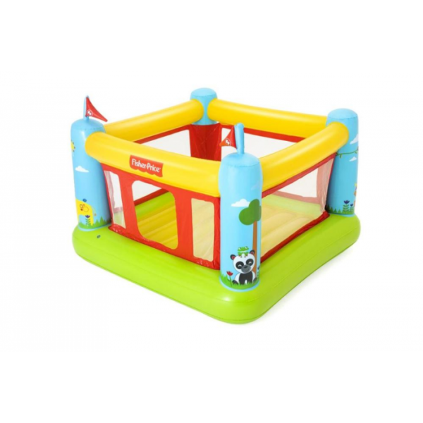 Игровой центр-батут BestWay Fisher Price 175х173х135см 93553