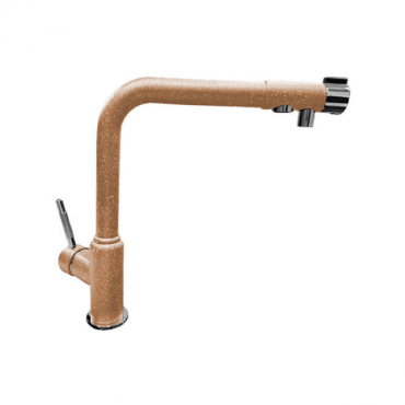 Смеситель GranFest 7671 с краном питьевой воды терракот