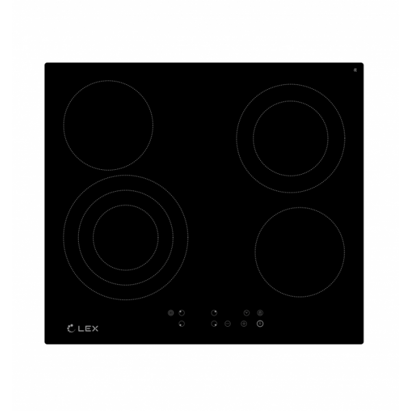 Электрическая варочная панель Lex EVH 642-2 BL