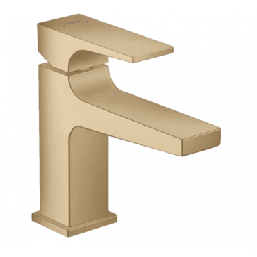 Смеситель для раковины Hansgrohe Metropol 32500140 шлифованная бронза