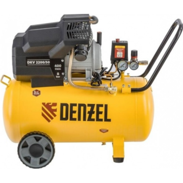 Компрессор поршневой Denzel DKV2200/50,Х-PRO 58083