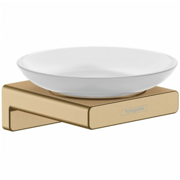 Мыльница Hansgrohe AddStoris 41746140 шлифованная бронза