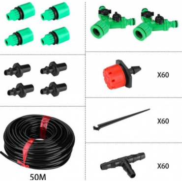 Комплект для капельного полива DEKO DKI50 50м 065-0946