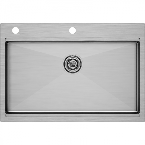 Мойка Paulmark VAST-PRO PM707551-BS брашированная сталь