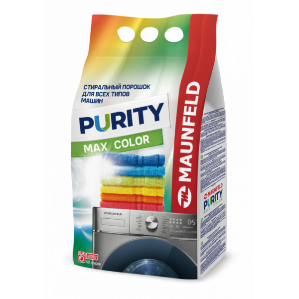 Стиральный порошок Maunfeld Purity Max Color Automat 9000г MWP9000CA