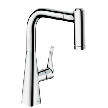 Смеситель для кухни Hansgrohe Metris M71 73800000 хром