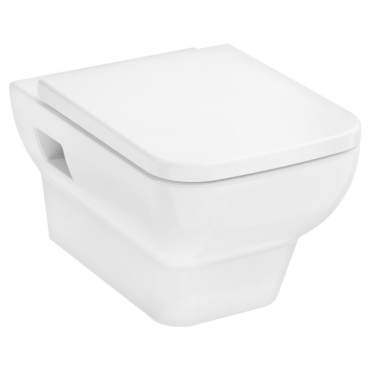 Унитаз подвесной Hansgrohe CreekTide Q 60203450 с сиденьем белый Унитаз подвесной Hansgrohe CreekTide Q 60203450 с сиденьем белый