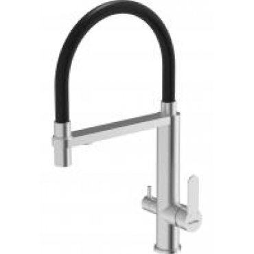 Cмеситель для кухни Kantera Crystal 32 KTR032-BR Brushed 44731 Cмеситель для кухни Kantera Crystal 32 KTR032-BR Brushed 44731