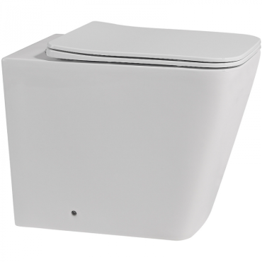 Унитаз приставной Abber Rechteck AC1211 белый Унитаз приставной Abber Rechteck AC1211 белый