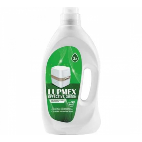 Туалетная жидкость Lupmex Effective Green 2л 79096