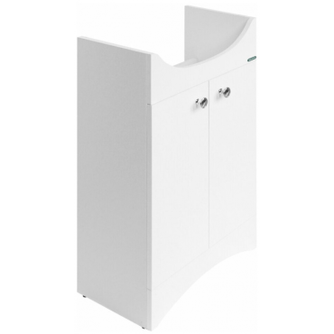 Тумба под раковину Sanita Аттика-50 ATKSACW50013F1 белый Тумба под раковину Sanita Аттика-50 ATKSACW50013F1 белый