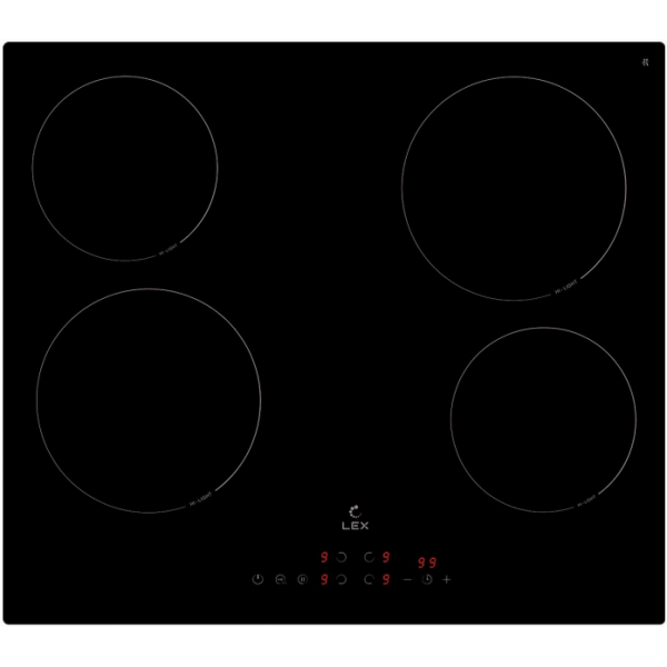 Электрическая варочная панель Lex EVH 6040B BL