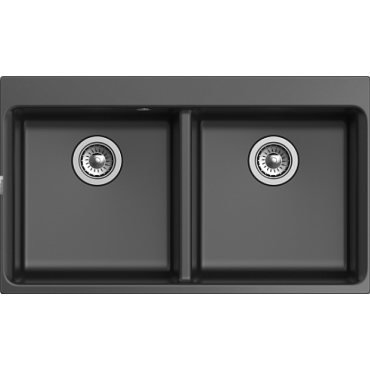 Мойка Rivelato Axel 90-2D X-90-2D antracite Мойка Rivelato Axel 90-2D X-90-2D antracite