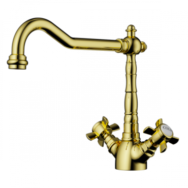 Смеситель для кухни Omoikiri Tokigawa-G золото 4994375 Смеситель для кухни Omoikiri Tokigawa-G золото 4994375