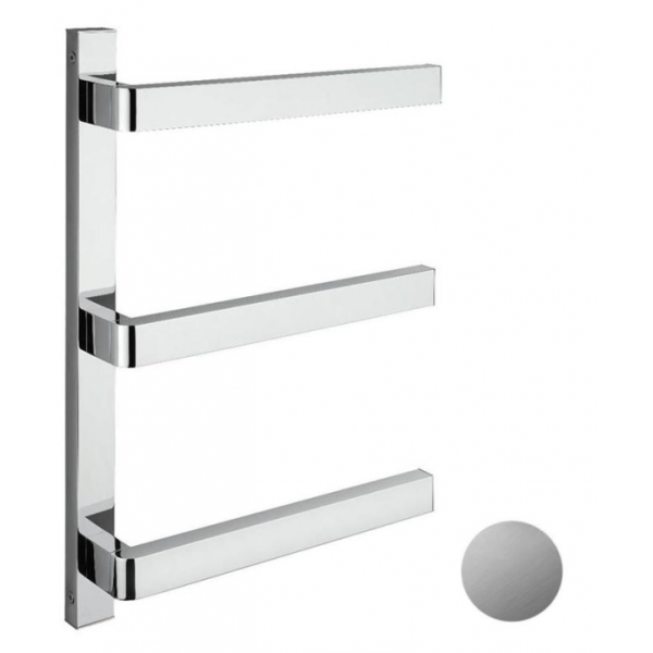 Полотенцесушитель Margaroli Panorama 671BC шлифованный хром