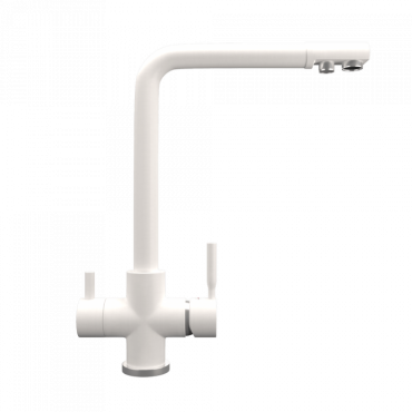 Кухонный смеситель Maunfeld MFQT-16W кремовый