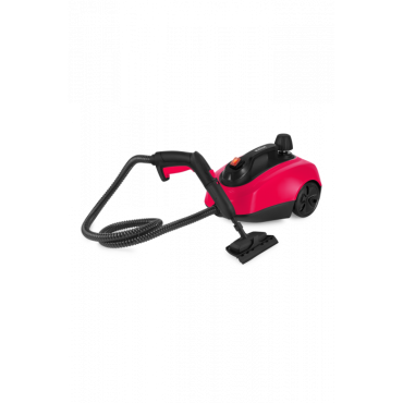 Пароочиститель Kitfort КТ-9137-1 черно-малиновый