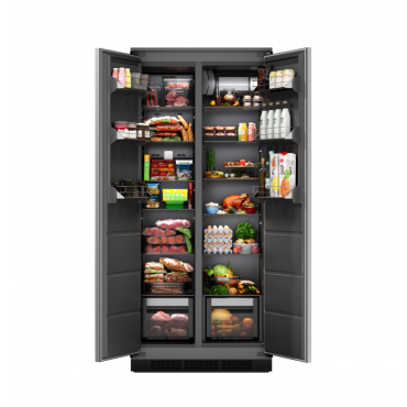 Холодильник Lex LBI400SB Grey