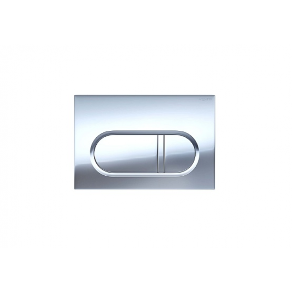 Панель смыва AQUATEK KDI-0000043 (016B) хром глянец