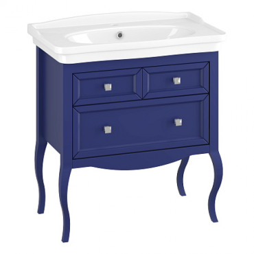 Тумба Opadiris Валери 85 сапфир (под раковину Kirovit Модерн 85) 00-00006802