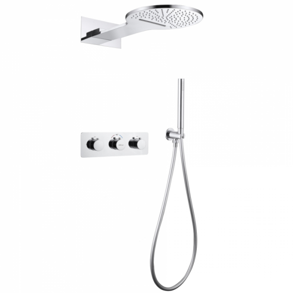 Душевая система Abber Wasser Kreis AF8151 хром