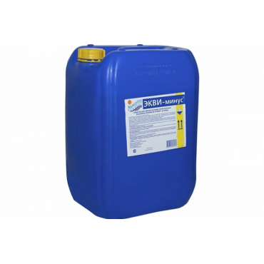 Жидкость для понижения уровня рН воды Маркопул Кемиклс Экви-минус 30 л М52