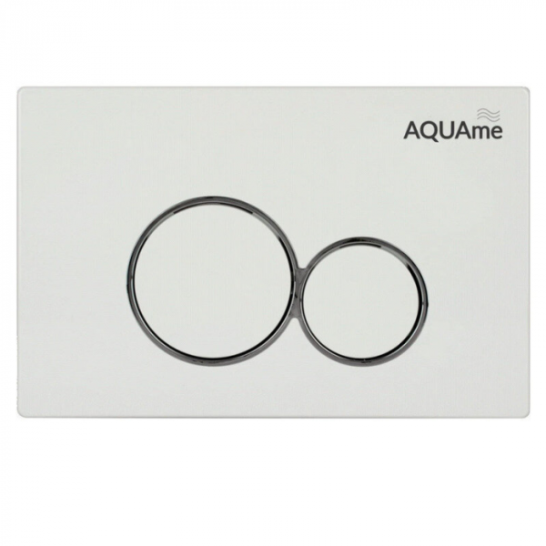 Панель смыва AQUAME AQM4101W белый