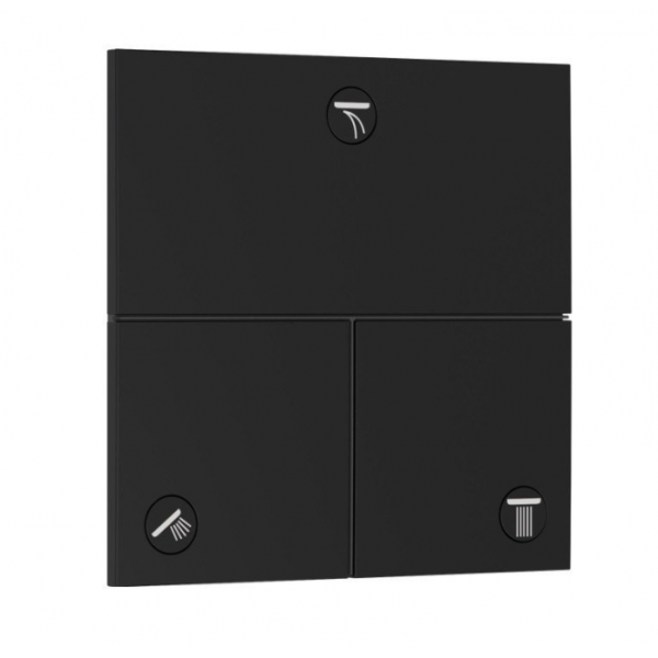 Переключатель потоков Hansgrohe ShowerSelect Comfort E 15573670 черный матовый