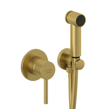 Гигиенический душ Kludi Bozz 38998N076 брашированное золото
